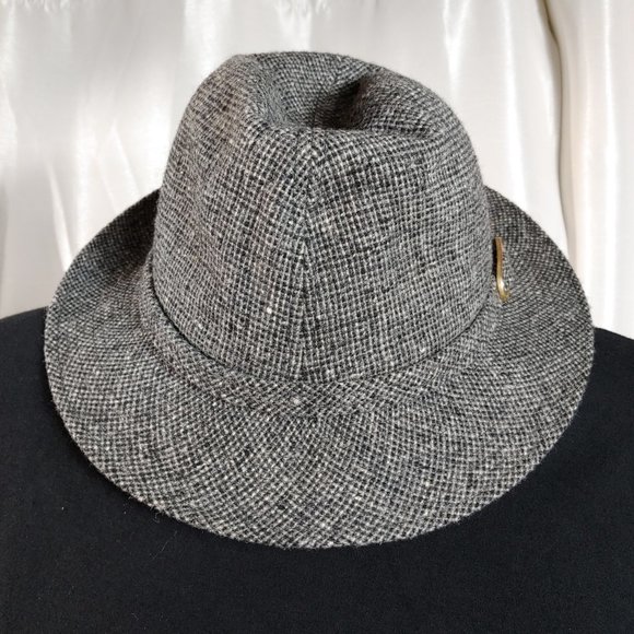 Vintage Biltmore Harris Tweed Fedora Hat - Picture 2 of 8